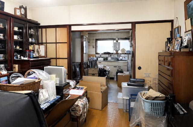 荷物も現状のままで買い取りOK：イメージ